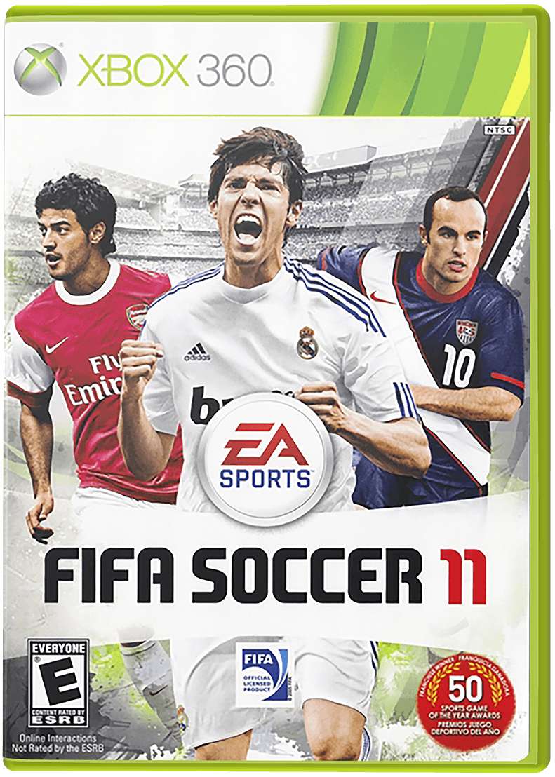 FIFA 11 box art for Xbox 360